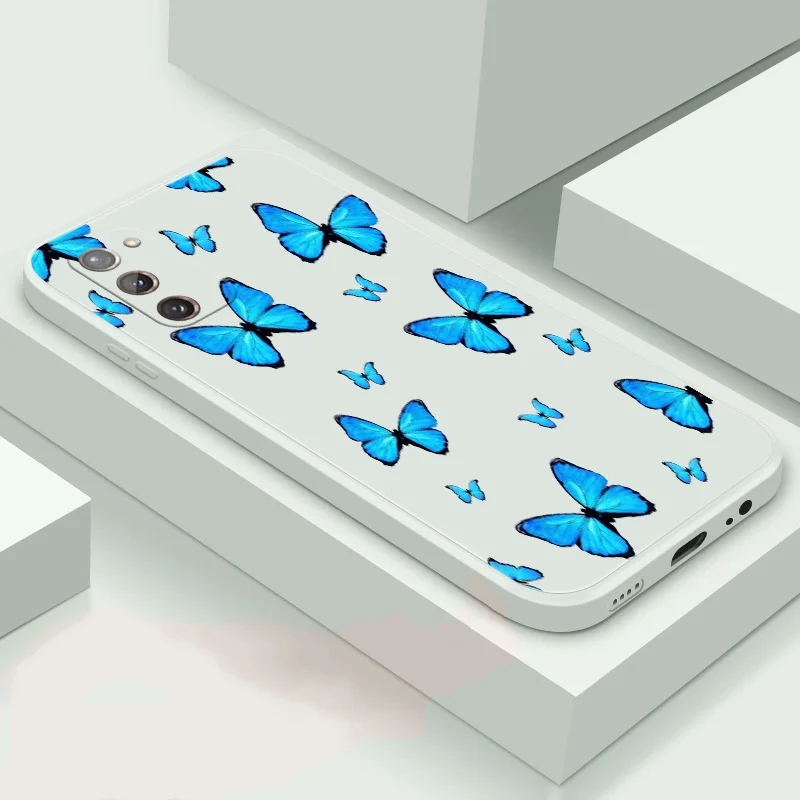 

For Samsung Galaxy Note 20 Ultra Note 8 Note 9 soft case TPU silicone phone Shell Flower back cover phone case