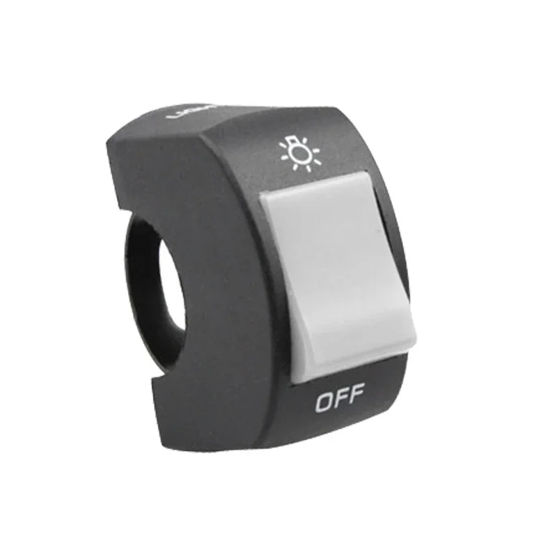 

1 шт., кнопка включения/выключения мотоцикла, универсальный квадроцикл, велосипед, скутер, мотоцикл, многоцветный переключатель, кнопочный разъем, переключатели на руле