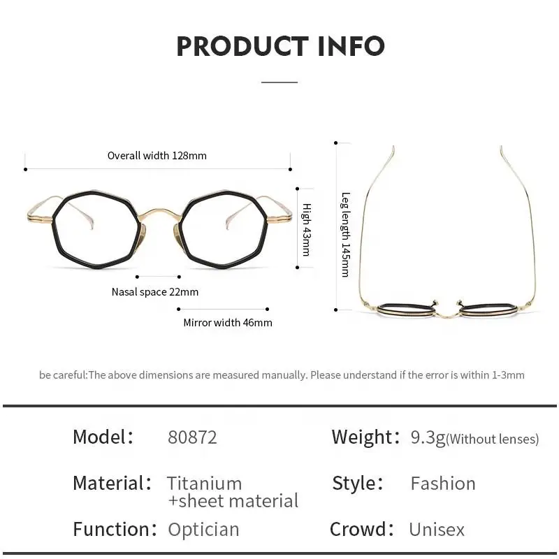 Модные оправы OLAMINS овальные многоугольные черные сокет прямоугольные
