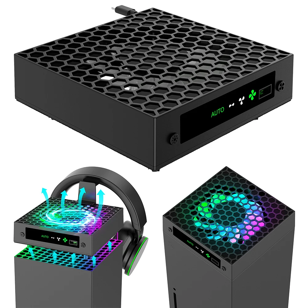 RGB-Вентилятор охлаждения с 3 уровнями скорости USB-портом
