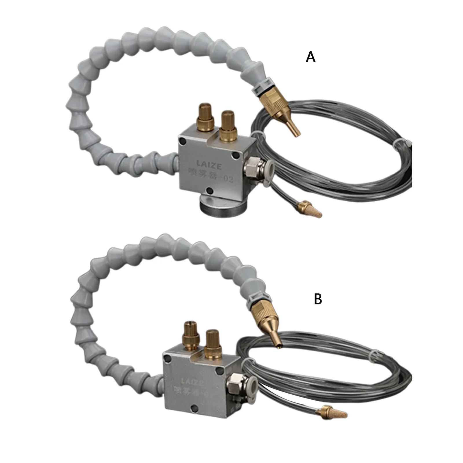 

Wear-resistance Self-priming Mist Coolant Lubrication Spray System 8MM Air Hose 4MM Oil Water Pipe for CNC Milling Router Lathe