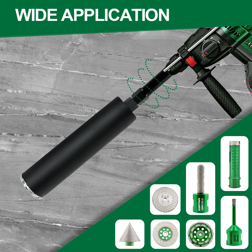 Алмазное буровое долото переходник для бурового долота M14/M16/5 8-11 резьба до SDS MAX