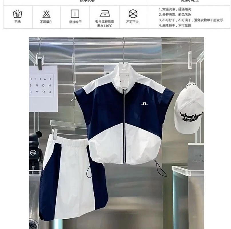 

한국 명품의류 2023 Golf Clothing High Quality Women One Piece Dress Summer Women's Golf Wear New Two Piece Golf Suits Ladies Skirt Set