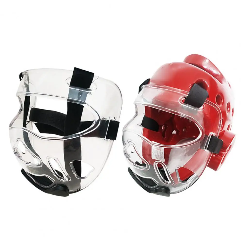 

Protect Your Nose/Face Transparent Karate Tactical Helmet Face Cover for FTG