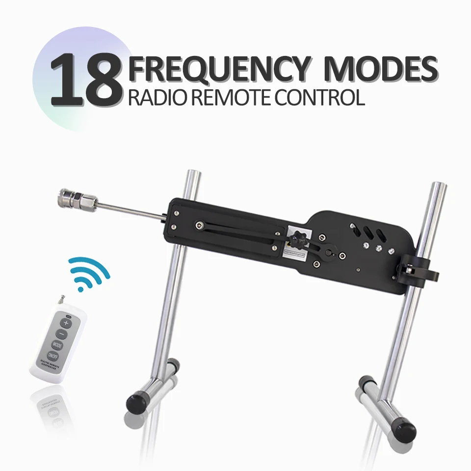 FREDEORCH 70 Вт металлическая Тихая секс-машина с беспроводным управлением твердый