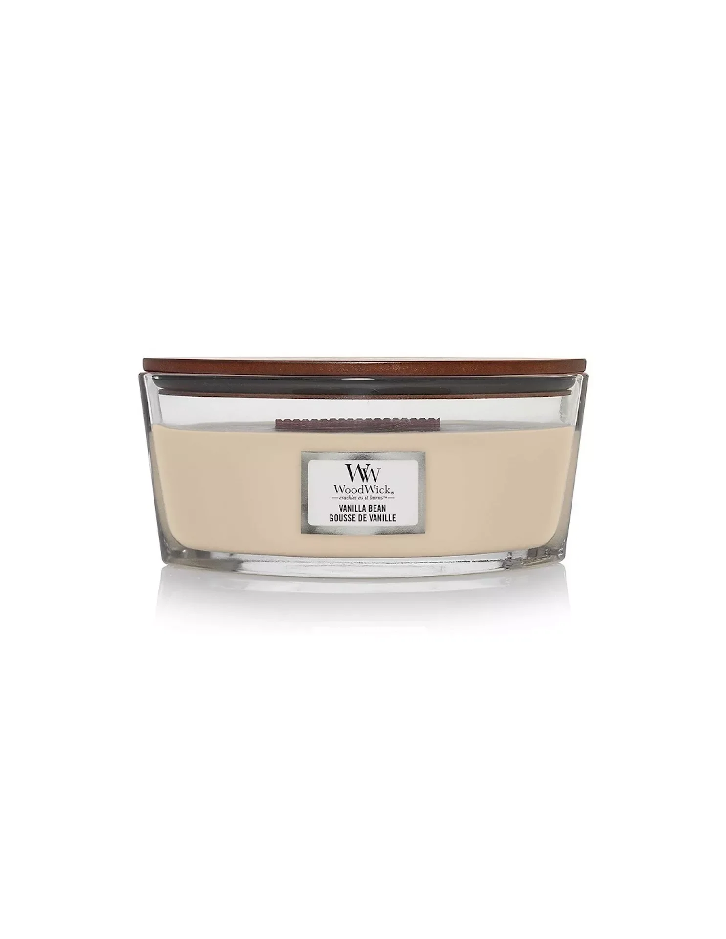 

NEW IN ELLIPSE VANILLA BEAN dimensions 19cm x 12cm x 9.2cm and has a burn time of up to 50 hours, our candles feature a natural