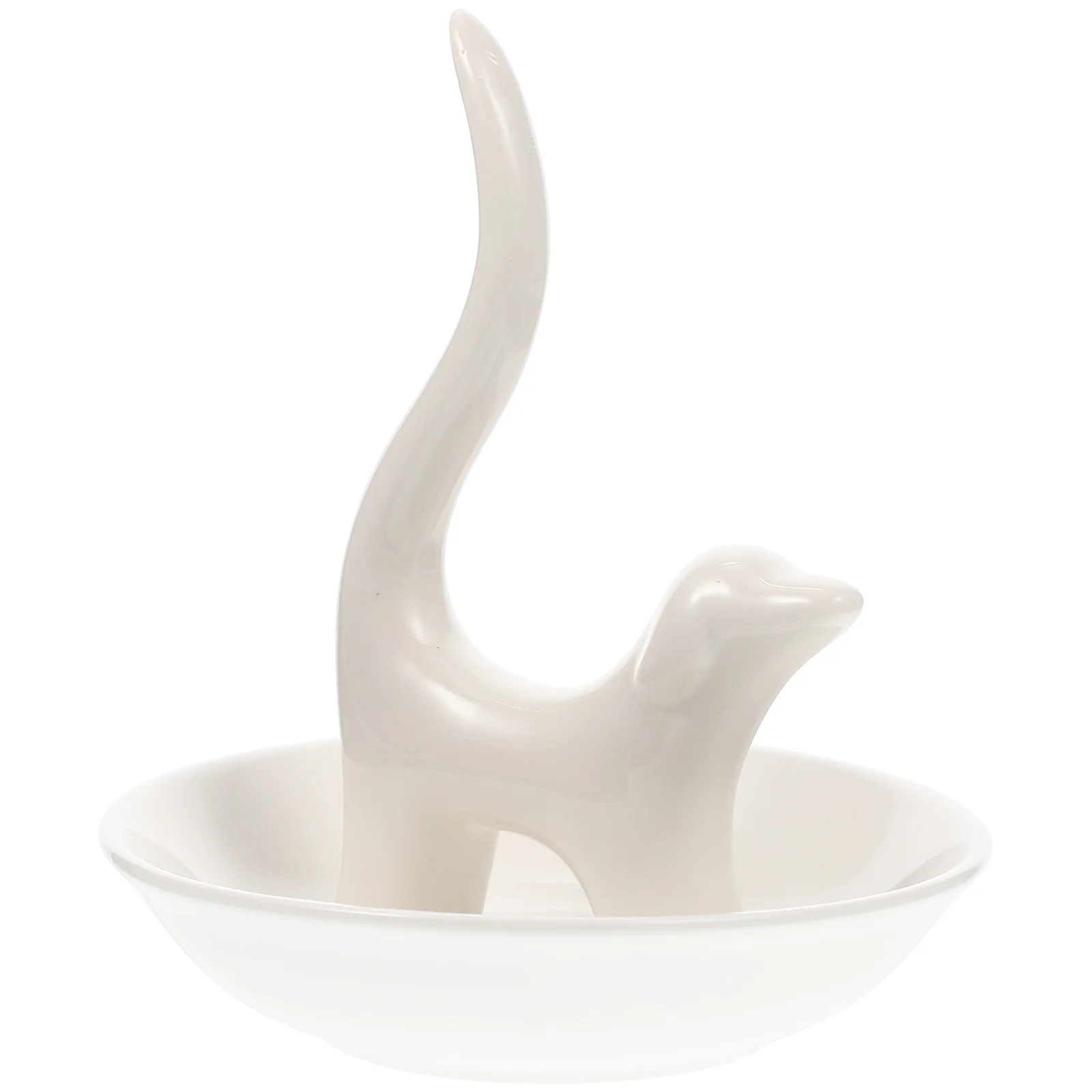 

Jewelry Tray Dish Plate Trinket Ring Ceramic Display Decorative Puppy Earrings Small Wedding Holder Dishes Engagement Tower