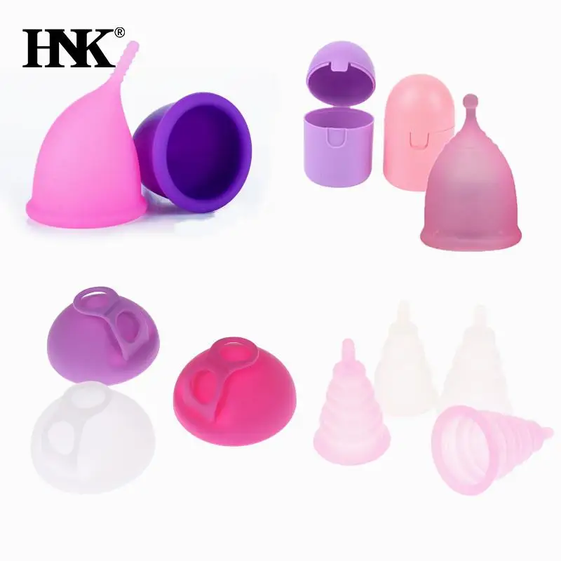 Медицинская силиконовая менструальная чаша Женская гигиена для женщин