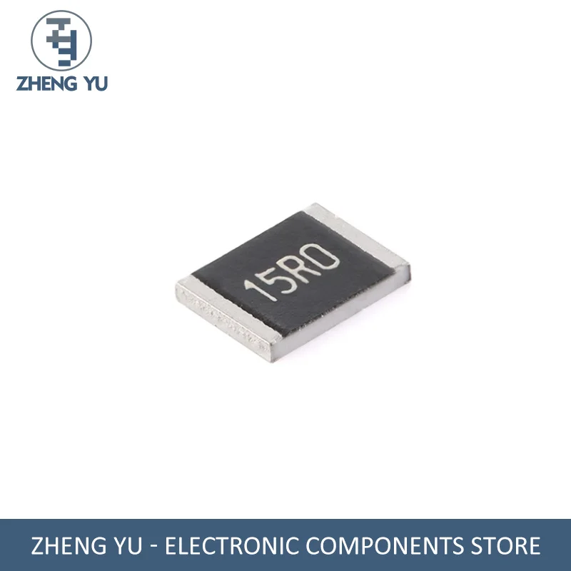 

50PCS 1812 PATCH RESISTANCE 15R(15R0) ±1% 0.75W 181207F150JT4E