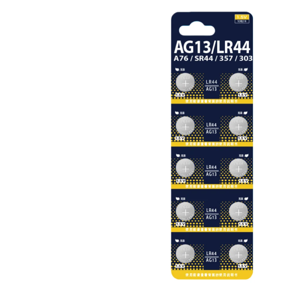 Фото 5-50 шт. Батарейки-таблетки LR44 AG13 1.5V 357 SR44 LR1154 RW82 SR1154 SP76 для часов, игрушек, пультов ДУ №3