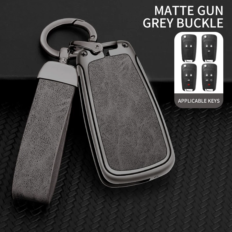 

Кожаный Чехол Для Ключей Для Chevrolet Camaro Cruze SS Sonic Spark Aveo Epica Buick Lacrosse Encore GL8 Regal - Автомобильный...