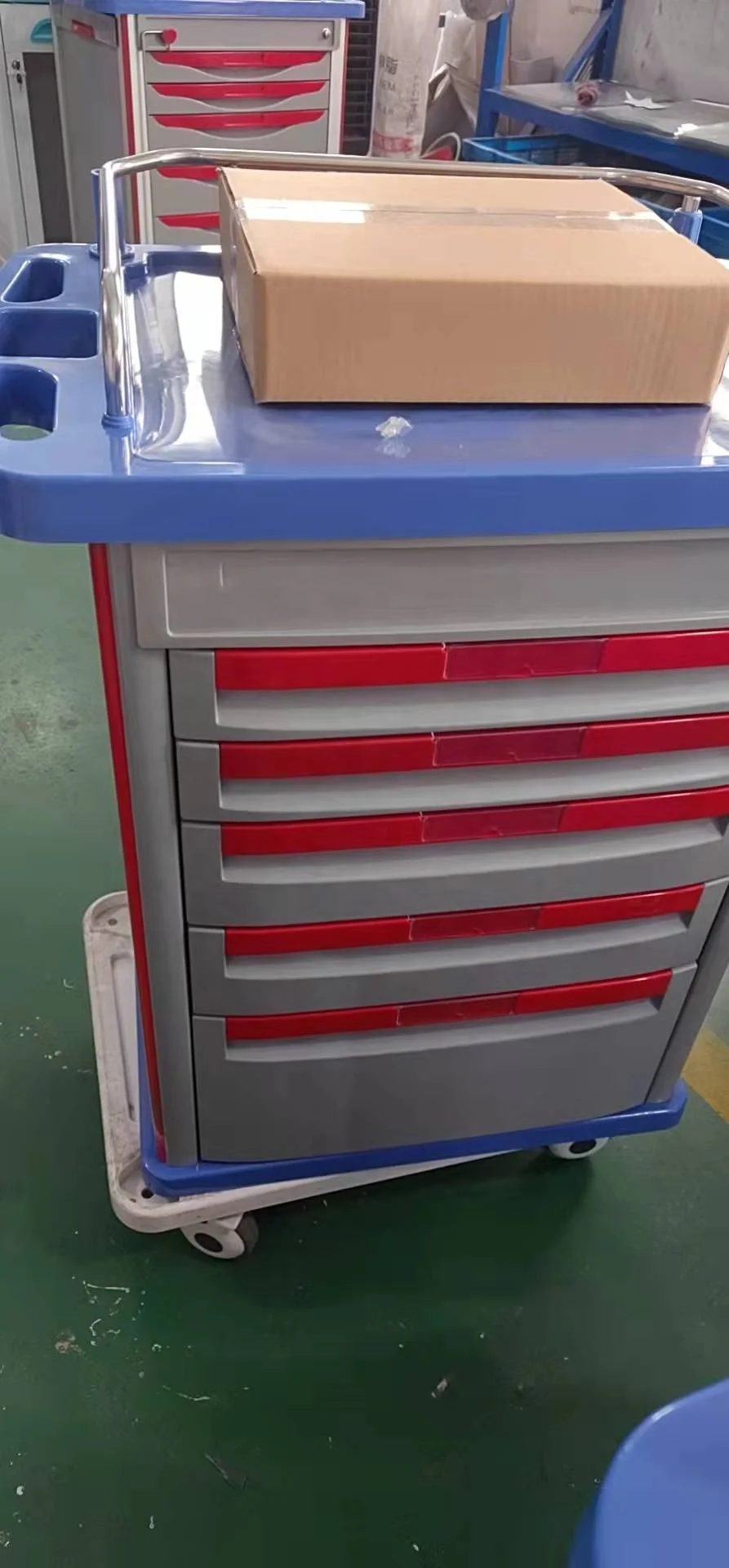 Высококачественная аварийная тележка Me Dical АБС-пластик