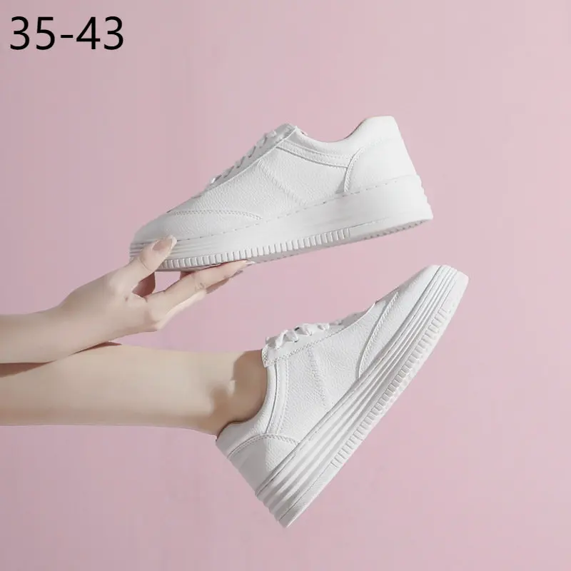 

Туфли женские на шнуровке, дышащие универсальные, повседневная обувь, большие размеры 41 42 43