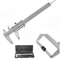 0 150mm 6 0 02mm0 05mm high carbon steel vernier caliper thick body laser scale forging measuring tool building hand tools