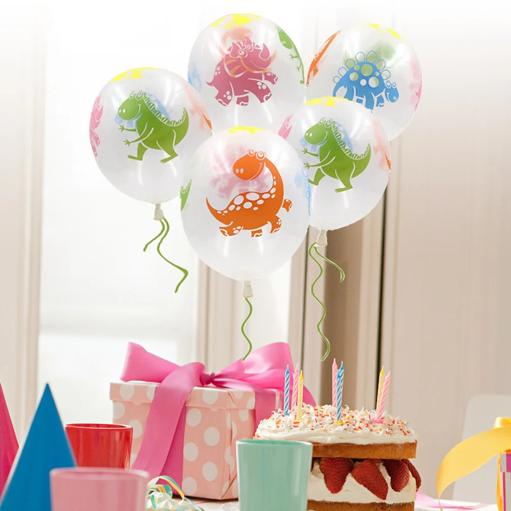 10 шт. набор воздушных шаров с динозавром прозрачные латексные шары воздушные