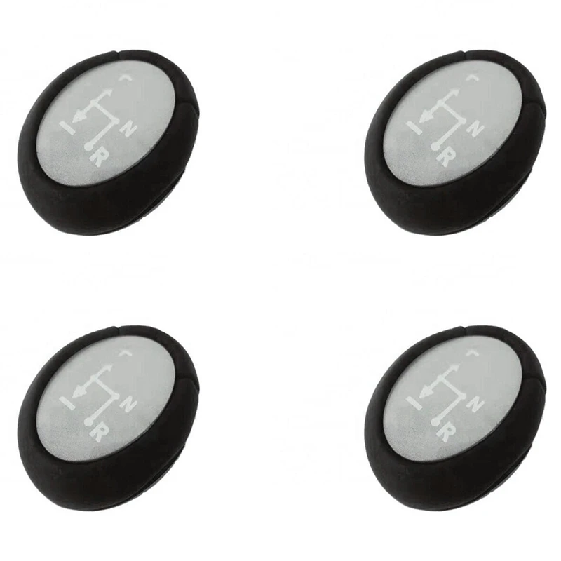 Ручка переключения передач 4 шт автоматическая Серебряная ручка для Smart Fortwo 450 451