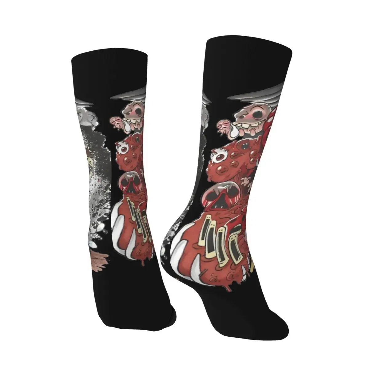 Чулки The Binding Of Isaac забавные носки с рисунком видеоигр весенние антибактериальные