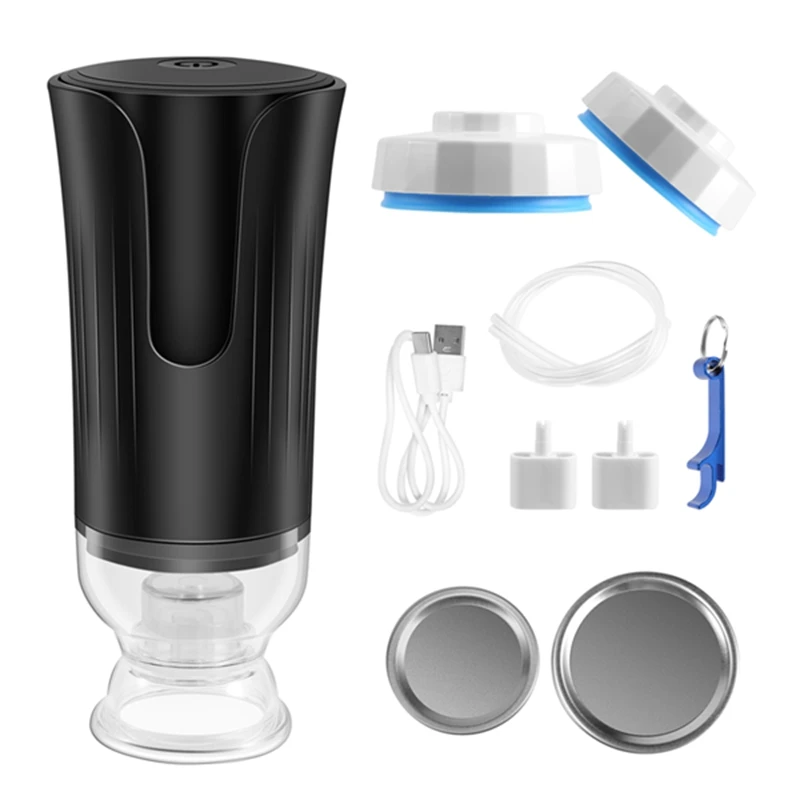 

Food Vacuum Sealer Portable Jar Sealer Fully Automatic Canning Jar Vacuum Sealer Attachment Kits