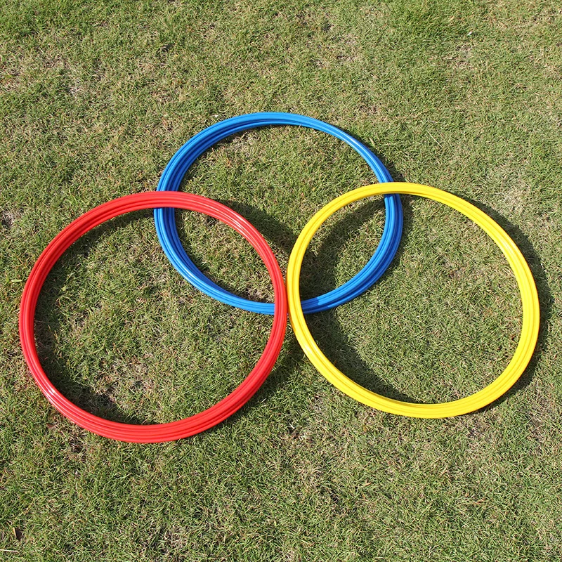 

Soccer Speed Training Rings Soccer Football Outdoor Sport Equipment Gear Durable Agility Training Rings ABS Entertainment 40CM