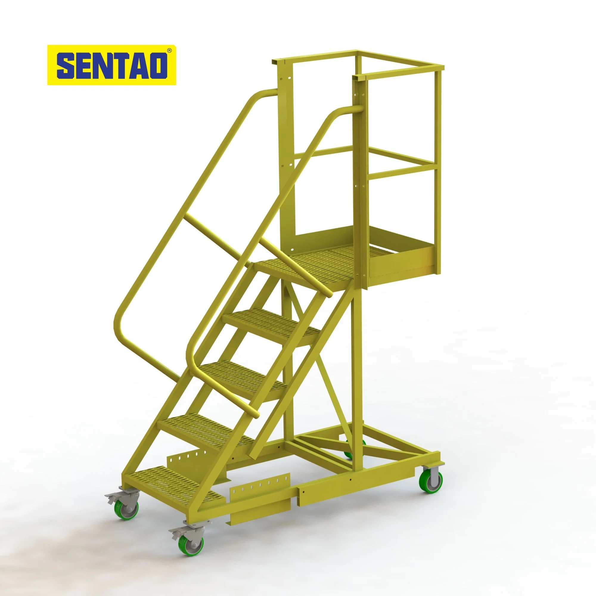 SENTAO Настраиваемая стальная мобильная платформа альпинистская лестница