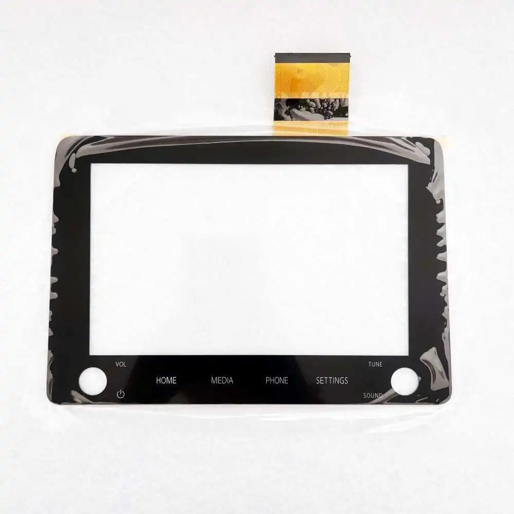 

8-дюймовый сенсорный экран, дигитайзер, линза, датчик для автомагнитолы, DVD-плеера, GPS-навигации Mitsubishi Eclipse Cross 2021-2024 годов