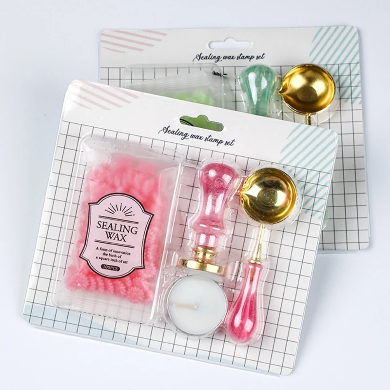 Набор штампов с сургучной печатью лаковая печь сургучная печать плавильная