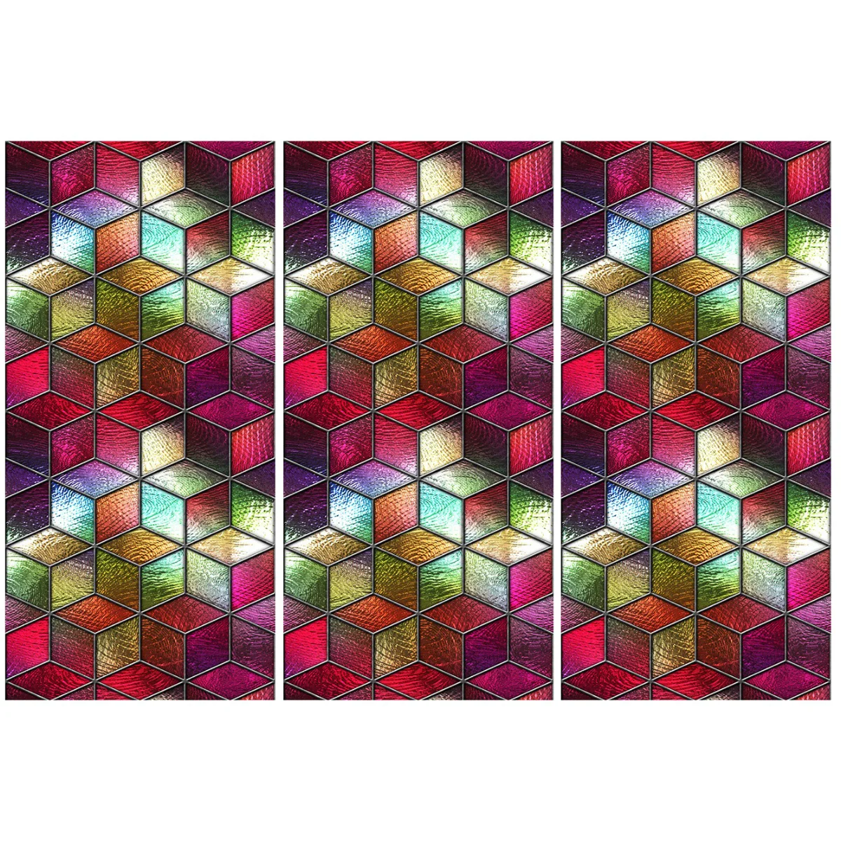 

3 шт., антистатические наклейки на окна