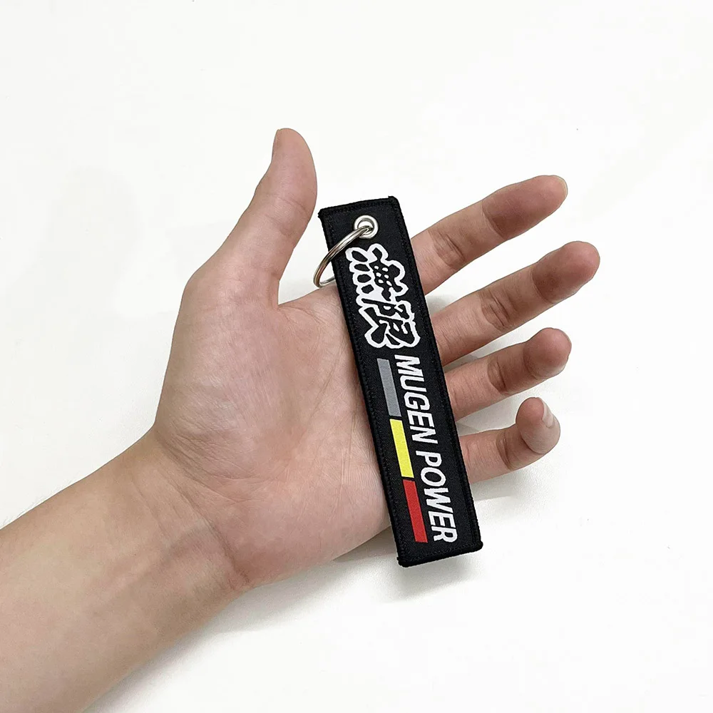 

1 Pcs Car Keychain Bag Charms Mugen HONDA FN2 1 Emblem Logo tag Modification JDM Racing wholesale Auto Motorcycle Accessories