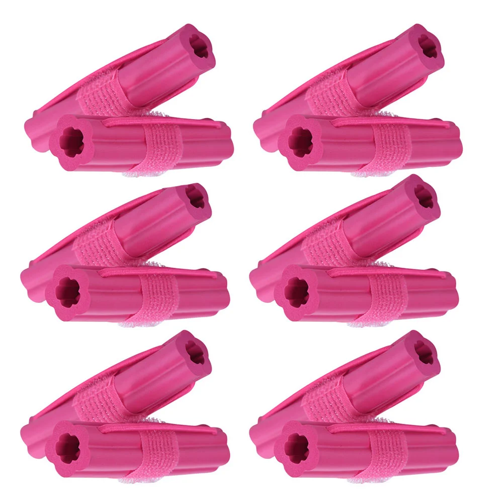 

12 Pcs Curling Tongs Bangs Roller Spiral Curls Heated Hair Curlers Curling Iron Hairdressing Tool Wave Curler