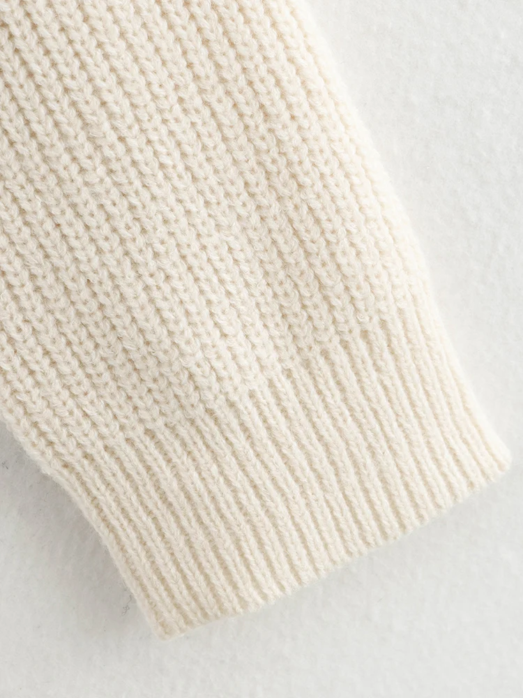 Женский комплект из 2 предметов на осень/зиму с короткой юбкой милый вязаный топ