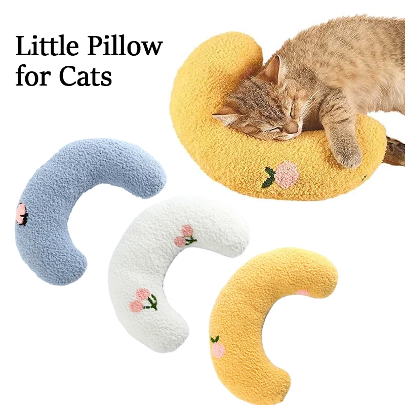 

Half Donut Cat And Dog Pillow Little Pillow For Cats Super Soft Cotton Pillow Washable Half Donut Bed For Small Medium Dogs