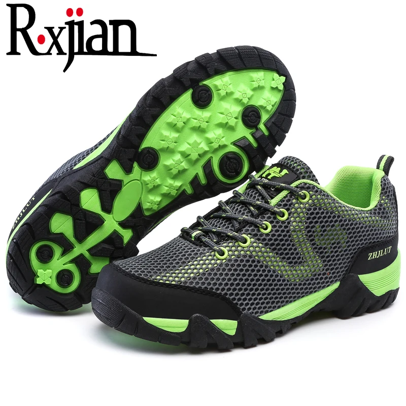 Couple Spring And Autumn Fashion Outdoor Ultra Light Breathable Anti Slip Wear Resistant Motorcycle Mountaineering Boots