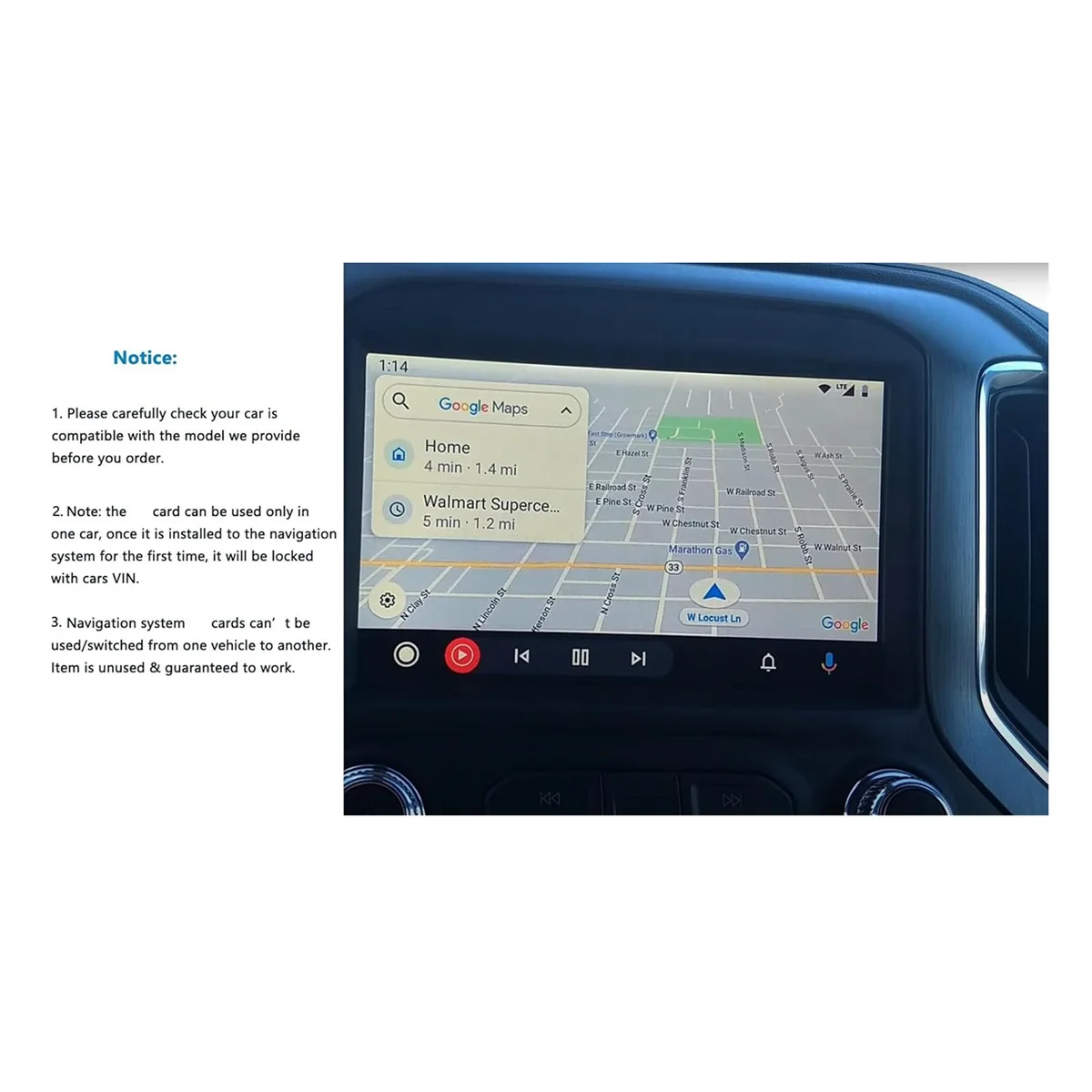 Новинка 2023 года 86810236 Карты навигационной карты для Cadili Chevry Buick Карта памяти GPS