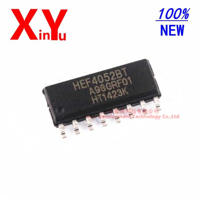 

100% оригинальный новый 10 шт. HEF4052BT HEF4052 HCF4052 SOP16