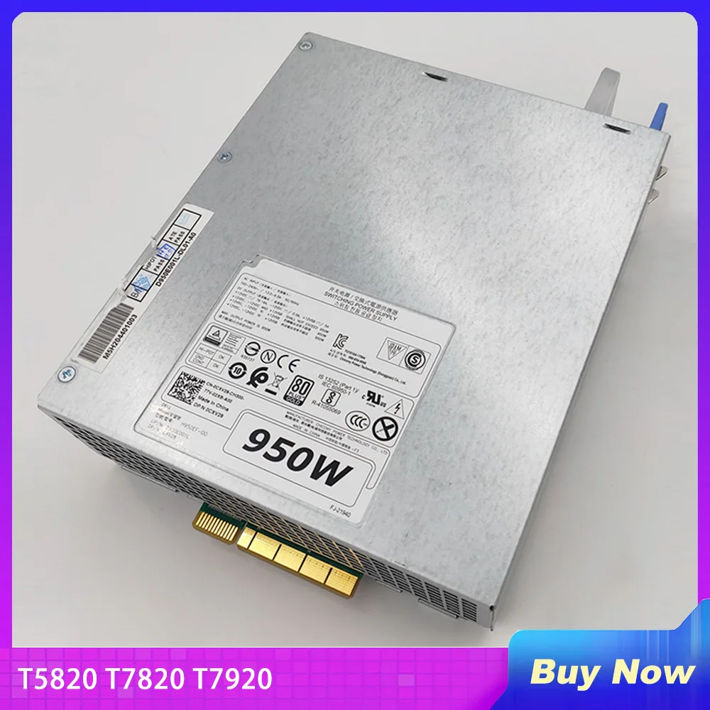 

For DELL T5820 T7820 T7920 950W Workstation Power Supply H950EF-00 D950EF-00 AC950EF-00 CXV28 WGCH4 Perfect Test