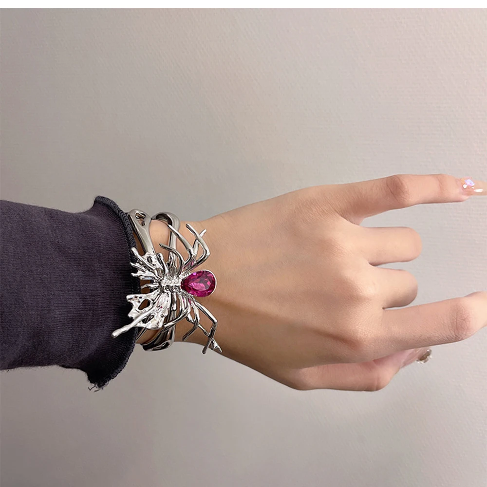 

Модный Регулируемый Женский браслет Rock в стиле хип-хоп