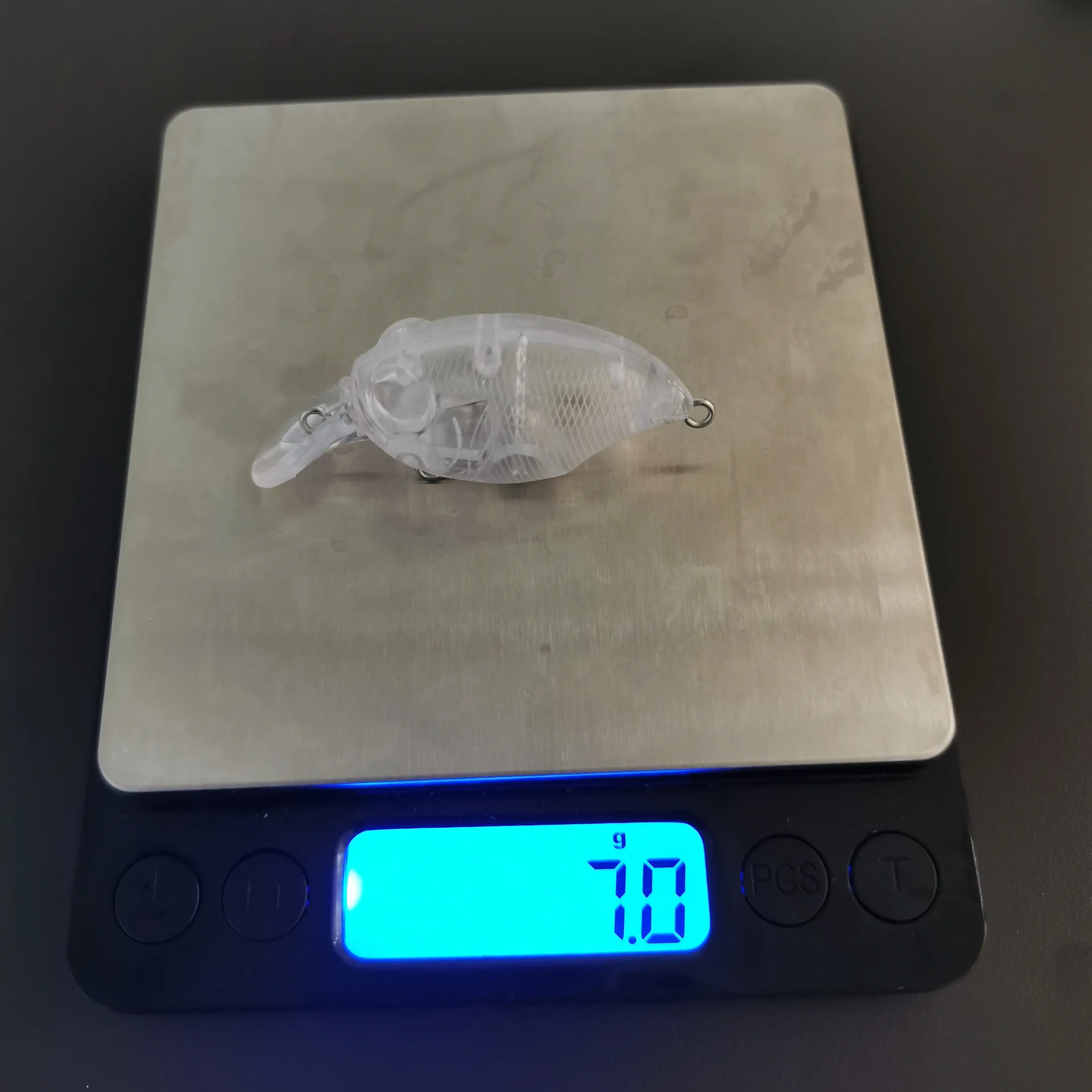 Пустые плавающие кренкбейты приманки сделай сам тело 10 г/7 г Неокрашенная