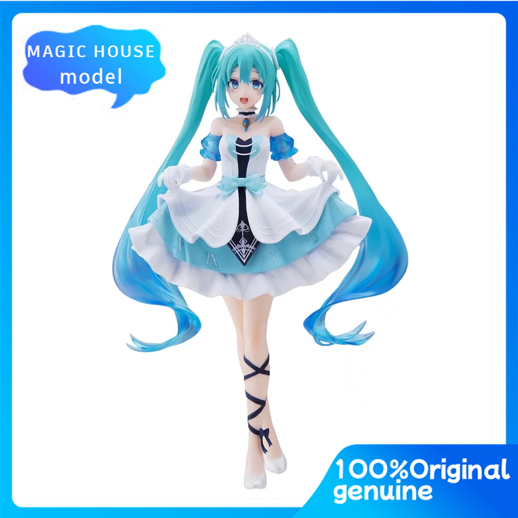 

TAITO Original:Fairy Tale series MIKU Cinderella VER.18cm PVC Action Figure Anime Figure Model Toys Figure Collection Doll Gift