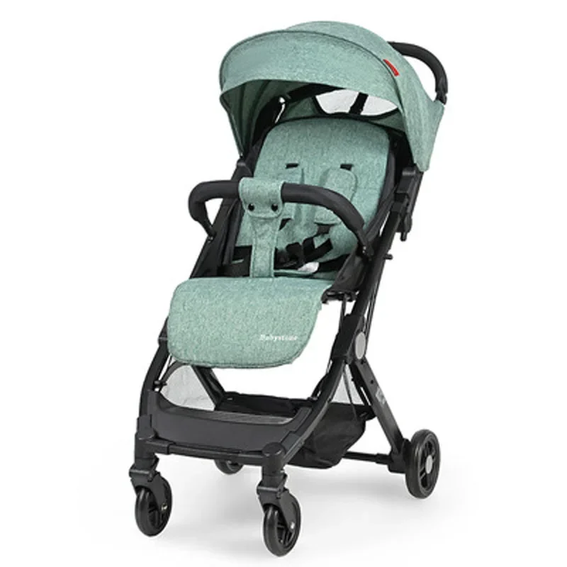 Легкая коляска складная с высоким пейзажем двустороннее поворотное сиденье для