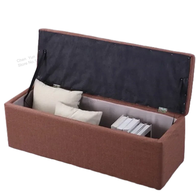 Sofa do salonu stołek przechowywania podpórka na nogi meble domowe prosty wielofunkcyjny ławka buty Tabouret De Stockage