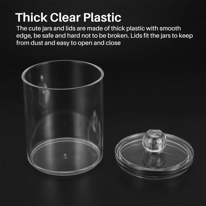 Диспенсер Qtip для ватных шариков тампонов с крышками органайзер хранения в ванной