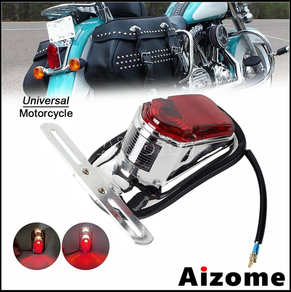 

Задний фонарь для мотоцикла Harley Honda Suzuki Yamaha Kawasaki Cruiser Chopper Bobber Custom