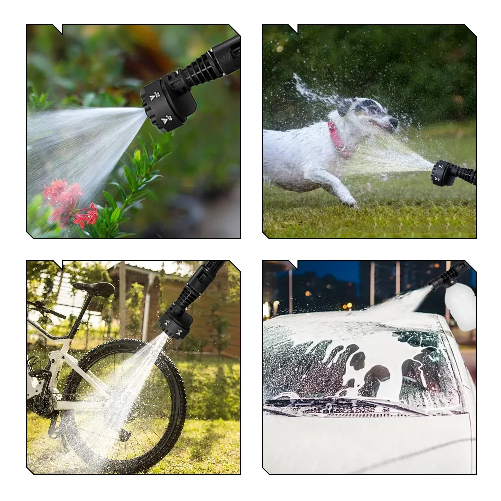 NEWBENY 200 бар 6 в 1 бесщеточная электрическая автомойка аккумуляторная садовая