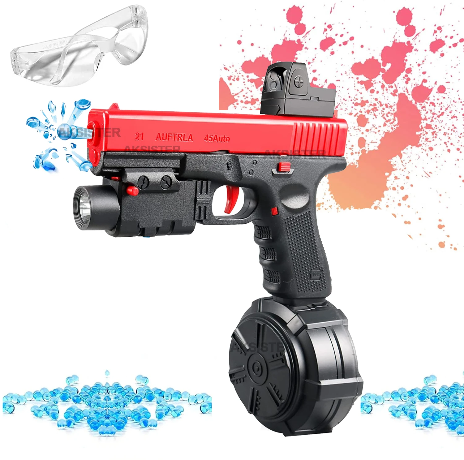 Гелевый пистолет Blaster X2 Electric Ball Highly Assembled Toy for Outdoor Activities Games Water Beads Guns Kids on.