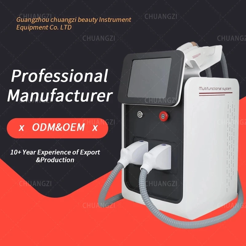 

New 3 in 1 Multifunctional IPL Hair Removal Machine Nd Yag Tattoo Removal machine Face Lift Hair Removal