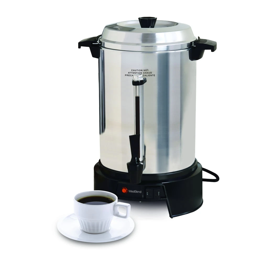 

55-Cup Commercial Urn Aluminum Milk steam frother Slim green coffee Espresso coffee maker Coffee machine Cold brew coffee maker