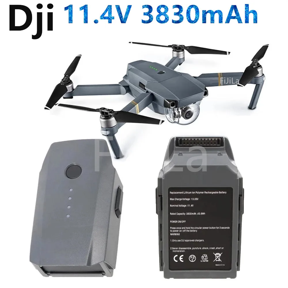 

Для dji mavic pro Аккумулятор макс. 30 мин Время полета 3830 мАч для дрона mavic pro интеллектуальные полетные батареи