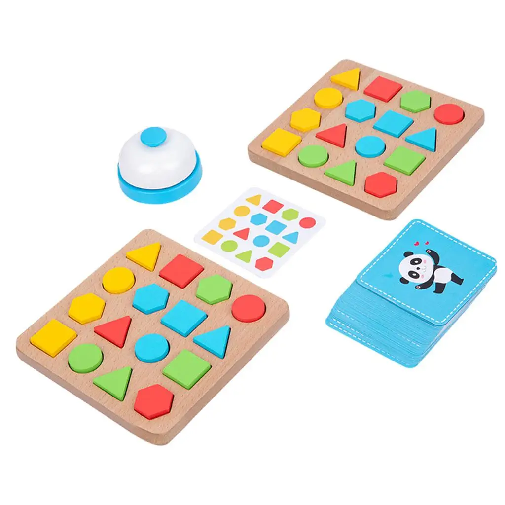 

Funny Wooden s Toys Colors Shapes Matching Battle Games Early Education Learning Shape