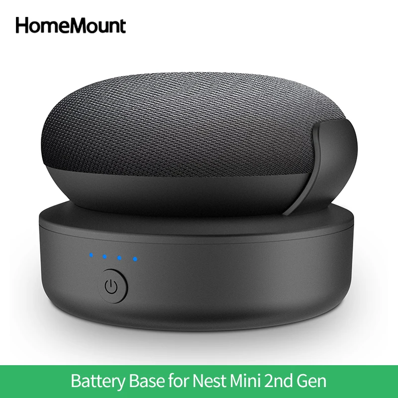 Базовая батарея HomeMount для гнезда Mini 2-го поколения 5000 мАч 9 часов воспроизведения