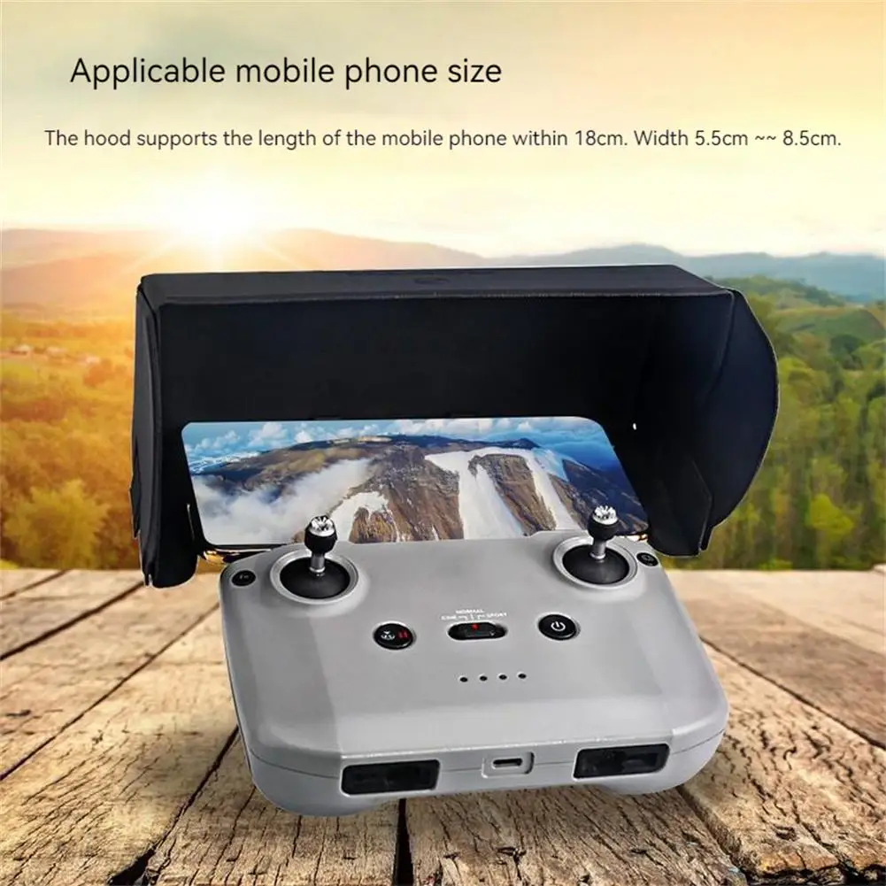 

1 шт. пульт дистанционного управления Sunshade Hood Quick Release совместим с Dji Mavic 3 Mini 3pro Air2 2s Drone Accessories Dropshipping